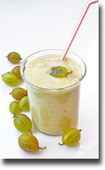 Gooseberries-smoothie